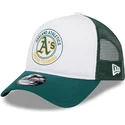 bone-trucker-branco-e-verde-9forty-a-frame-circle-da-oakland-athletics-mlb-da-new-era