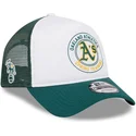 bone-trucker-branco-e-verde-9forty-a-frame-circle-da-oakland-athletics-mlb-da-new-era