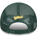 bone-trucker-branco-e-verde-9forty-a-frame-circle-da-oakland-athletics-mlb-da-new-era