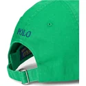 bone-curvo-verde-ajustavel-com-logo-azul-cotton-chino-classic-sport-da-polo-ralph-lauren