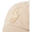 bone-curvo-bege-ajustavel-com-logo-bege-big-pony-chino-classic-sport-da-polo-ralph-lauren