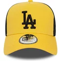 bone-trucker-amarelo-e-preto-com-logo-preto-a-frame-league-essential-da-los-angeles-dodgers-mlb-da-new-era