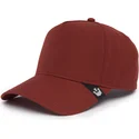 bone-curvo-vermelho-snapback-the-farm-nude-da-goorin-bros