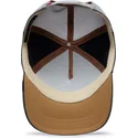bone-curvo-cinza-snapback-the-farm-nude-denim-da-goorin-bros