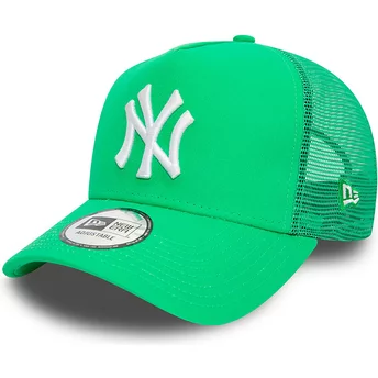 Boné trucker verde A Frame League Essential da New York Yankees MLB da New Era