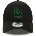 bone-curvo-preto-ajustavel-com-logo-verde-9forty-team-outline-da-los-angeles-dodgers-mlb-da-new-era