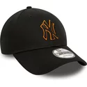 bone-curvo-preto-ajustavel-com-logo-laranja-9forty-team-outline-da-new-york-yankees-mlb-da-new-era