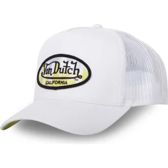 Boné trucker branco VIBES TWH da Von Dutch