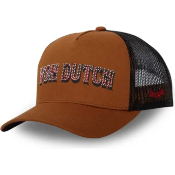 Boné trucker castanho STUD N da Von Dutch