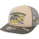 bone-trucker-bege-e-cinza-american-muscle-power-9fifty-retro-crown-a-frame-da-new-era