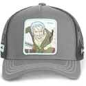 bone-trucker-cinza-para-crianca-roronoa-zoro-kidzor1-one-piece-da-capslab