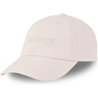 Boné curvo rosa ajustável LPIN da Von Dutch
