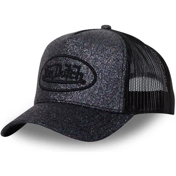 Boné trucker preto GLITTER NR da Von Dutch