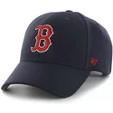 bone-curvo-azul-marinho-com-logo-vermelho-dos-boston-red-sox-mlb-clean-up-da-47-brand