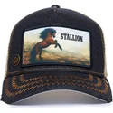 bone-trucker-preto-e-bege-cavalo-stallion-model-no-5741110n-rodeo-the-farm-da-goorin-bros