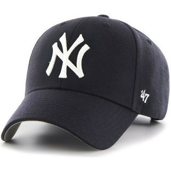 Boné curvo azul marinho dos New York Yankees MLB da 47 Brand