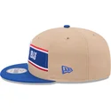 bone-plano-castanho-e-azul-snapback-9fifty-draft-2024-da-nba-da-new-era