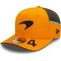 bone-curvo-laranja-e-cinza-snapback-lando-norris-9fifty-original-fit-da-mclaren-racing-formula-1-da-new-era