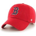 bone-curvo-vermelho-dos-boston-red-sox-mlb-clean-up-da-47-brand