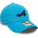 bone-curvo-azul-snapback-9forty-essential-repreve-da-alpine-f1-team-formula-1-da-new-era