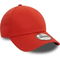 bone-curvo-vermelho-ajustavel-9forty-essential-da-new-era