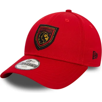 Boné curvo vermelho snapback para criança da Gryffindor Harry Potter da New Era