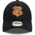 bone-curvo-preto-ajustavel-9forty-da-hogwarts-harry-potter-da-new-era