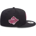 bone-plano-azul-marinho-snapback-com-logo-rosa-9fifty-seasonal-flower-da-new-york-yankees-mlb-da-new-era