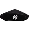 boina-preta-para-mulheres-wool-beret-da-new-york-yankees-mlb-da-new-era