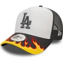 bone-trucker-branco-e-cinza-a-frame-flame-da-los-angeles-dodgers-mlb-da-new-era