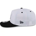 bone-curvo-branco-e-preto-snapback-golfer-chrome-logo-da-new-york-yankees-mlb-da-new-era