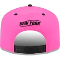 bone-curvo-rosa-e-preto-snapback-golfer-chrome-logo-da-new-york-yankees-mlb-da-new-era