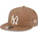 bone-plano-castanho-ajustavel-9fifty-waxed-canvas-da-new-york-yankees-mlb-da-new-era