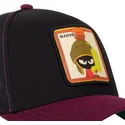 bone-trucker-preto-e-grena-marvin-o-marciano-loo10-vmar-looney-tunes-da-capslab