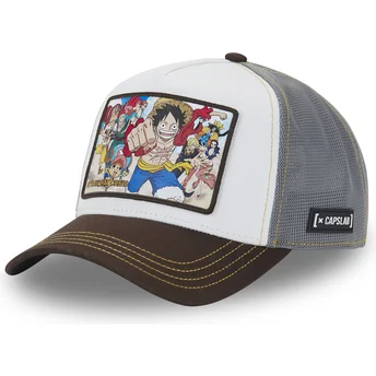 Boné trucker multicolor Straw Hat Pirates OP4 PIR One Piece da Capslab