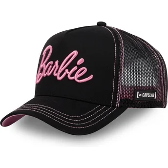 Boné trucker preto BAR6 Barbie da Capslab