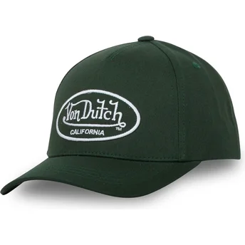 Boné curvo verde ajustável LOF C08 da Von Dutch