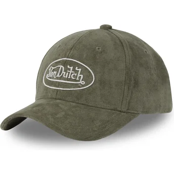 Boné curvo verde ajustável SUE K da Von Dutch