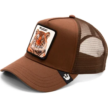 Boné trucker castanho tigre The Wildcat Tiger The Farm da Goorin Bros.