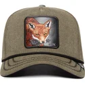 bone-curvo-verde-snapback-raposa-foxyduck-canvas-the-farm-da-goorin-bros