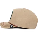 bone-curvo-bege-snapback-pato-luckyduck-canvas-the-farm-da-goorin-bros