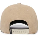 bone-curvo-bege-snapback-pato-luckyduck-canvas-the-farm-da-goorin-bros