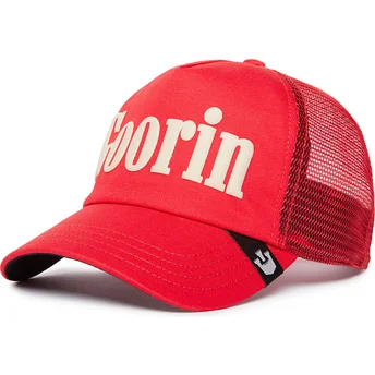 Boné trucker vermelho Soft Pack Insider Club The Farm da Goorin Bros.