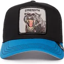 bone-trucker-preto-e-azul-pantera-strength-panther-fan-the-farm-da-goorin-bros