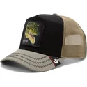 bone-trucker-preto-e-verde-crocodilo-gator-tri-tone-the-farm-da-goorin-bros