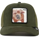 bone-trucker-verde-porco-hog-the-suede-pig-the-farm-da-goorin-bros