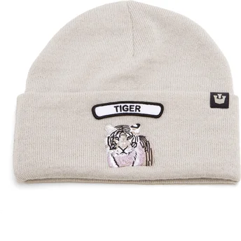 Gorro cinza tigre Soft Rock Tiger Classic Knit The Farm da Goorin Bros.