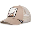 bone-trucker-bege-para-crianca-gato-curious-what-s-that-the-farm-da-goorin-bros