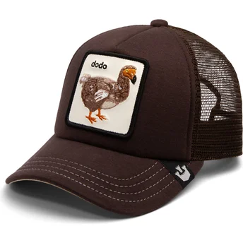 Boné trucker castanho para criança dodô Way Of The Dodo Extinct The Farm da Goorin Bros.