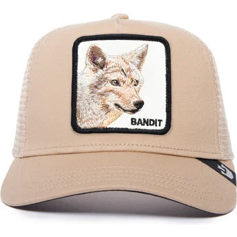 Boné trucker castanho claro coiote The Bandit Coiote The Farm da Goorin Bros.